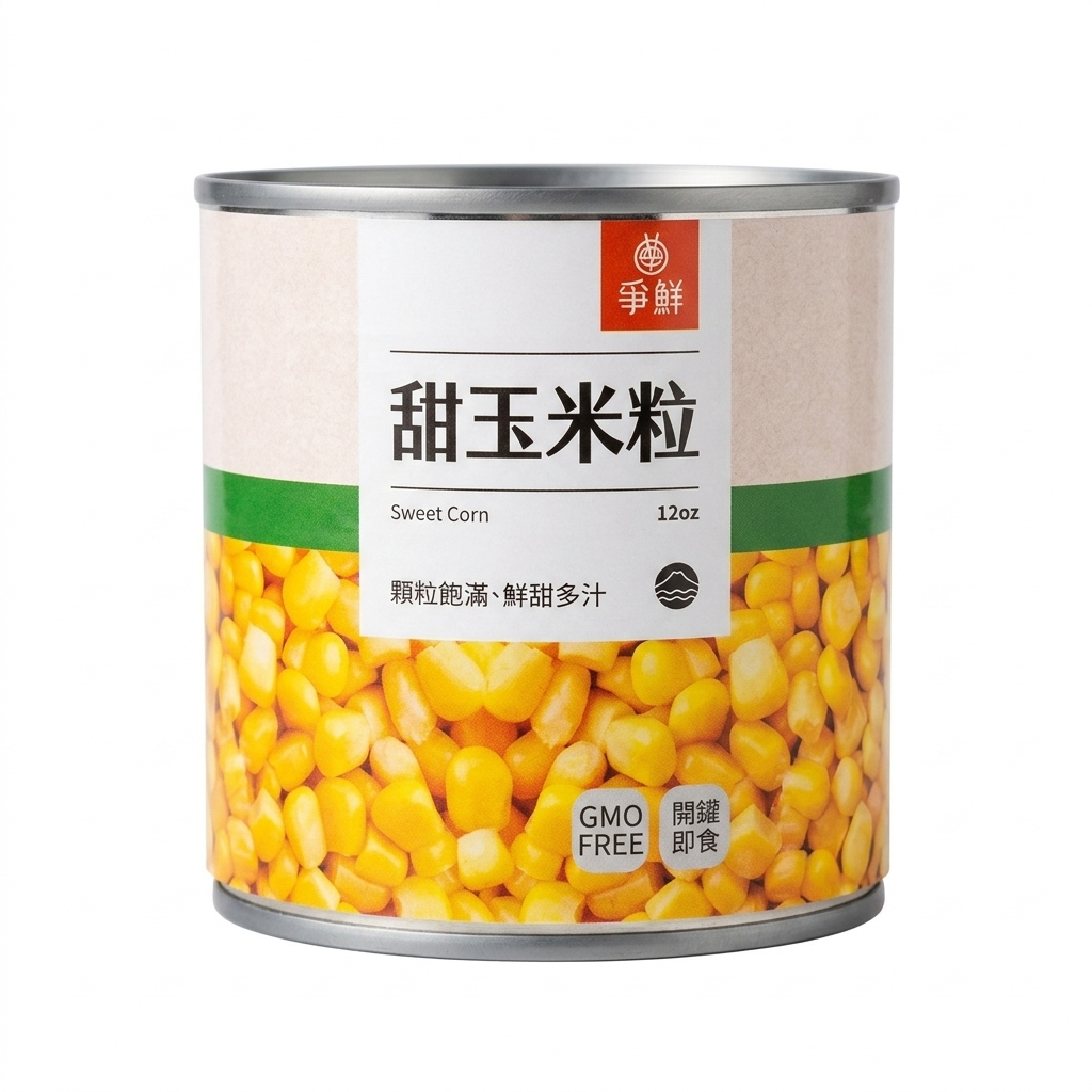 【樂廚】爭鮮甜玉米粒(24罐/箱) 迴轉壽司 玉米濃湯 蛋餅 素食可食用:圖片 3