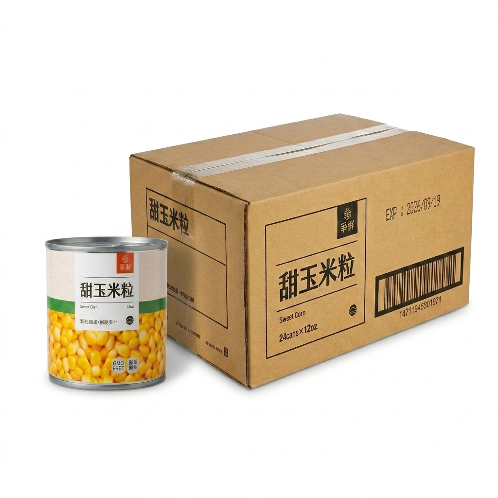 【樂廚】爭鮮甜玉米粒(24罐/箱) 迴轉壽司 玉米濃湯 蛋餅 素食可食用:圖片 6